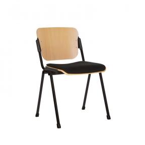 Стілець ERA wood plus combi black