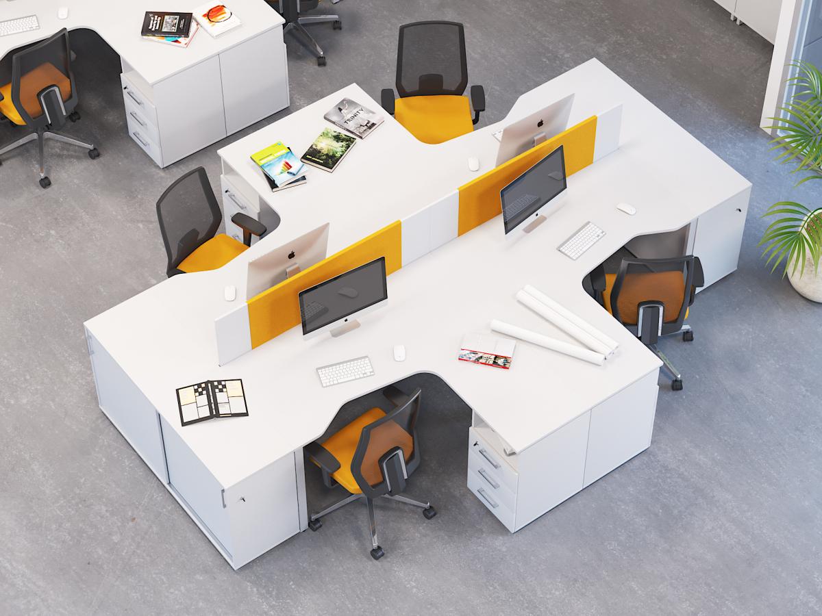 Меблі для персоналу Джет Білий