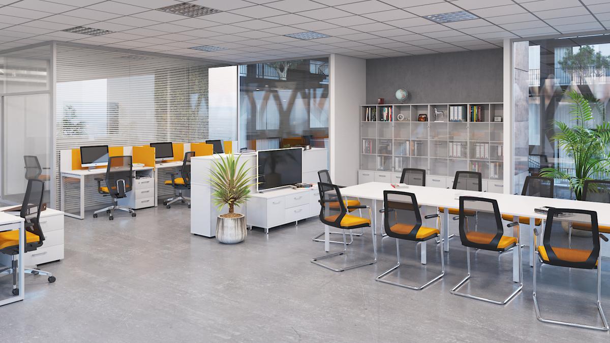 Меблі для персоналу Джет Білий