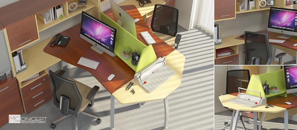 Меблі для персоналу Прайм Яблуня