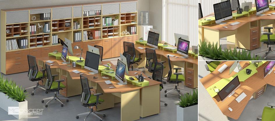 Меблі для персоналу Прайм Груша