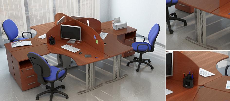 Меблі для персоналу Техно-плюс Яблуня