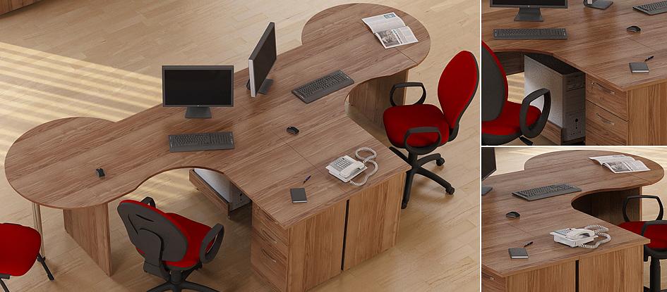 Меблі для персоналу Атрибут Горіх