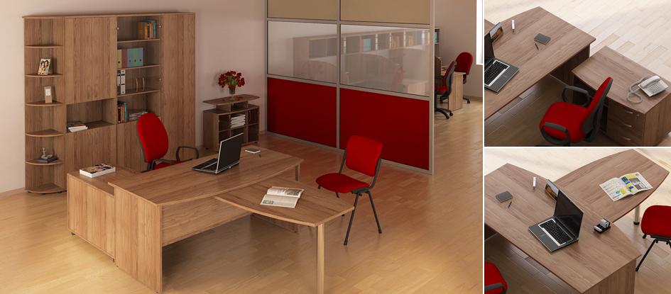 Меблі для персоналу Атрибут Горіх