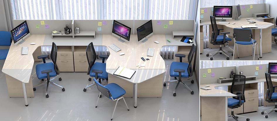 Меблі для персоналу Сенс Береза