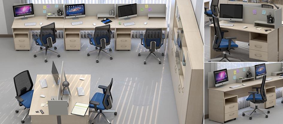 Меблі для персоналу Сенс Береза